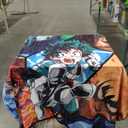 Throw Blankets Cozy Soft Lightweight Microfiber Throws Printed Flannel Blanket Bed Blanket for Home Decoration 40 * 50in