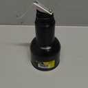 DOWELL Pistol Pump Oiler Metal Oil Can Lubrication Oil Gun 16oz 500ml Can Bottle with 2-Pieces Straight Spout Black HY050201