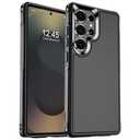 zapica Designed for Samsung Galaxy S25 Ultra Case, [Military Drop Protection] [Dual Layer Structure Design] Heavy Duty Shockproof Non-Slip Phone Cover for Galaxy S25 Ultra, Black