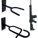 Gun Rack Wall Mount Rifle Shotgun Wall Mount Indoor Adjustable Vertical Gun Holder