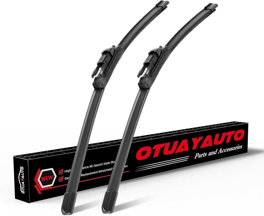 OTUAYAUTO 28"+28" Windshield Wiper Blades Replacement for Ford Escape 2013-2019, Edge 2015-2023 Pinch Tab Precision Fit, All-Weather Premium Performance, Front Window Wiper Blades (Pack of 2)