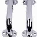 9" Boat Grab Bar, 2 Pack Stainless Steel Handrail Handle Multipurpose 9 inch Safe Hand Supports for Marine Boat Yacht