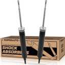 5616 Complete Rear Shocks Struts Coil Spring Assembly Compatible for 2008-2013 BMW 128i 135i 328i 335i / 2009-2011 BMW 335d 323i 2x Replacement Shock Absorbers