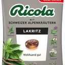 Ricola Licorice Sugarfree Throat Cough Drops Imported from Germany Shipping from USA - 75g