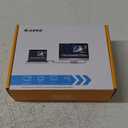 KVM Switch 2 Monitors for 1 Laptop and 1 Desktop 4K@60Hz, USB C HDMI Dual Monitor KVM Switch, Docking Station KVM Switches with 4 USB 3.0 Port, 80W PD Charging, Wired Remote and USB-C Cable Included