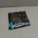 Oigco 3 Pcs Neon Tablecloth, Neon Party Decorations Let's Glow Table Cover for Birthday Glow in The Dark Party Supplies, 54 x 108 Inch