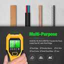 Stud Finder Wall Scanner 5 in 1 Multifunctional Upgraded Smart Wall Scanner, Stud Sensor Beam Detector with Battery for Wood Metal and AC Wire Detection, Comes with HD LCD Display and Audio Alarm