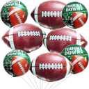 Football Balloons 8pcs Football Balloon Football Party Decorations,Football Balloons Set for Tailgate Game Day Birthday Party Decorations