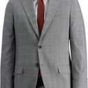 Haggar Men's Haggar Men's Jmh Premium Stretch Tailored Fit Suit Separates - Pants and Jackets (Gray, XL)