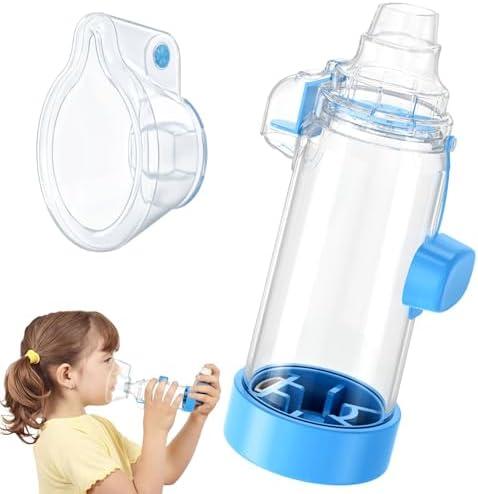 Ramixi Inhaler Spacer for Adult and Kids NESSI OTC SPACER (Blue/Kids)