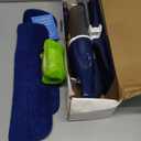 Microfiber Spray Mop for Floors Cleaning: Wet Dry Hardwood Floor Mops with 3 Washable Reusable Pads for Swiffer Powermop - Flat Mop with Sprayer for Tile Wood Laminate Vinyl Marble (Dark Blue)