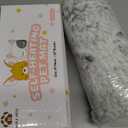 Self Warming Cat Bed Self Heating Cat Dog Mat 24 x 18 inch Extra Warm Thermal Pet Pad for Indoor Outdoor Pets with Removable Cover Non-Slip Bottom Washable Non Electric (A-Light Gray)