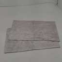 Pillow Cases Standard Size 15"x21", Fluffy Fuzzy Striped Throw Pillow Covers, Velvet Boho Lumbar Pillowcase Decorative for Bedroom Couch Bed Sofa