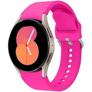 No Gap Bands Compatible for Samsung Galaxy Watch 7 6 5 4 FE 40mm 44mm/5 Pro 45mm/6 Classic 43mm 47mm/4 Classic 42mm 46mm Band,20mm Silicone Soft Sport Watch Band Women Men