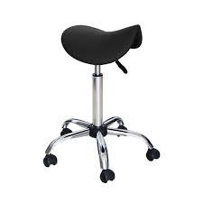 Bar Stool Counter Adjustable Height Salon Rolling Saddle Stools, Modern Bar Stools 360°