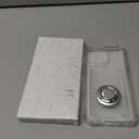 Shields Up Designed for iPhone 16 Pro Max Case, Minimalist Wallet Case with Card Holder (3 Cards) & Ring Stand, [Drop Protection] Slim Protective Cover for iPhone 16 Pro Max 6.9 inch - Clear