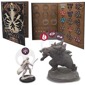 DND, Condition Indicators, Condition Markers, of 20 Conditions, TABLEGAME, D&D, LOOTCAT