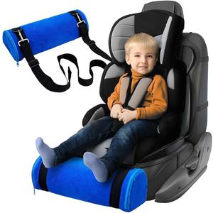 Car Seat Footrest for Children, Strap-On Car Seat Leg Support Pad, Footrest for Children Ideal for Long Road Trips, Car Seat Footrest for ChildrenBlue