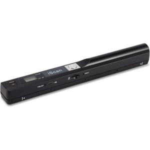 Portable Document Scanner, AOZBZ 900DPI Handheld Image Scanner, Scanning Wand,A4 Colour Photo Mobile Scanner Handy Scan (JPG/PDF Format, High Speed USB 2.0, Included 16G SD Card) (Black)