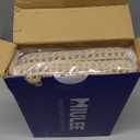 MIULEE Set of 2 Waffle Bathroom Rugs, Boho Bath Rugs Non Slip Washable, Super Absorbent Bath Mats, Ultra Soft Rubber Backed Shower Mats for Bathroom Floor, Tub, Brown, 17"x24"+20"x32"