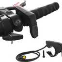 LGEGE Thumb Throttle Only for BAFANG Motor Kit - Finger Speed Accelerator Compatible with BAFANG Mid Drive Electric Bike, Waterproof 3PIN Female Plug for BBS01 BBS02 M400 M820 Motor eBike