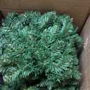 6/7.5/9 FT Artificial Christmas Tree with Warm-White LED Lights