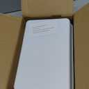 Set of 12 Interlocking Desk Drawer Organizer Tray Dividers Plastic Shallow Narrow Drawers Organizers Separators Storage Bins Container for Kitchen Bathroom Makeup Office Vanity Bedroom Dresser White