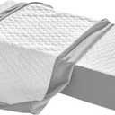 Cooling Cube Pillow Cover, Soft Machine Washable Cube Pillow Case, Only One Cover (24"x12"x5")