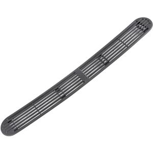 PIT66 Gray Graphite Dash Defrost Vent Grille Fit Chevy S10/Sonoma 1998-2004 | Fit Chevy S10 1998-2004,Blazer 1998-2005,GMC Jimmy 1998-2001,Sonoma 2004 and Oldsmobile Bravada 1998-2001,Envoy 1998-2000