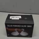 Floating Pool Lights Solar 2PK, Waterproof Inflatable Swan Pool Lights, Glow in The Dark Color Changing LED Pool Floating Swan Light for Backyard Spa Patio Wedding Party Decor