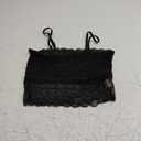 BemorRun Lace Bralette for Women Camisole Tops Spaghetti Strap Double-Layered Tube Tops Lace Bandeau Bra Small