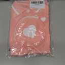 Move Dance Toddler Girl Sporty Dress Summer Clothes Kids Casual Sundress With Bag  (5-6 Years, Coral)