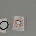 SYNCWIRE Magnetic Phone Ring Holder for MagSafe, 360 Rotation Cell Phone Grip Stand Finger Ring Kickstand Two-Sided Magnet Compatible with iPhone 17 Pro Max 16 15 14 13 12 MagSafe Accessories (Single Ring-1PCS-Light Pink)