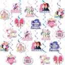 Women's History Month Party Decorations - 30PCS Women's History Month Hanging Swirls Women's History Month Party Supplies Girls Power Feminism Themed Decor for School Classroom