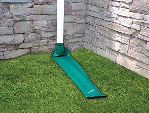 Frost King Automatic Drain Away for Downspouts 4 ' Plastic Green