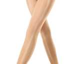 MANZI Women's Shiny Pantyhose Sheer Shimmer Tights High Waist Oil Shimmery Ultra Silky Nylons Pantyhose
