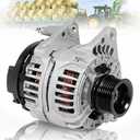 12V 70A RE529377 AT476305 Alternator For John Deere Engnie 5030 4024 For Loader 244J 304J 324J Tractor 4120 4320 4520 4720 5065M 5075M 5225 5325 5425 5715 6100D CT315 313 325 70HP #AL5057X RE509648
