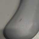 Universal Waterproof Leather Toilet Seat Cushion, Raised Padded Design, Soft Comfort Chair Accessory with Mounting Hardware, 18"L x 14.5"W