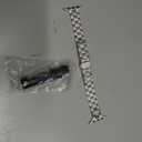 Lenrao Thin Stainless Steel Bands Compatible with Apple Watch 38mm 40mm 41mm 42mm 44mm 45mm 46mm for Women, Metal Straps for iWatch Series 11 10 9 8 7 6 5 4 3 2 1 SE