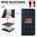 TUCCH Case Wallet for iPhone 13 (6.1") 2021, RFID Blocking 3 Card Holder Kickstand PU Leather Flip Folio, [Shockproof TPU Inner Shell] Phone Cover, Black