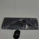 Logitech MK345 Wireless Keyboard and Mouse Combo with Palm Rest, 2.4 GHz USB Receiver, Compatible with PC, Laptop, Black (1 Pack)