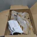 Pureegg Metal Arch Backdrop Stand Set - Set of 2 (7.2ft/6.0ft), Gold Wedding Stand with Stable Base, Elegant Backdrop Cover for Party, Birthday, Baby Shower, Graduation, Easy to Assemble