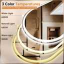 34"x30" Arched LED Bathroom Vanity Mirror with lights, Frameless Mirror