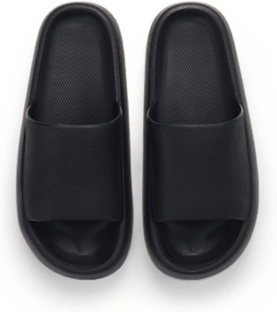 Shower Shoes for Men and Women, Soft Comfortable House Slippers, Ultra Light Quick Drying Non Slip Bathroom Indoor Outdoor Slides Sandals (12-13 Women/11-12 Men, Black) Shower Shoes for Men and Women, Soft Comfortable House Slippers, Ultra Light Quick Drying Non Slip Bathroom Indoor Outdoor Slides Sandals (12-13 Women/11-12 Men, Black)