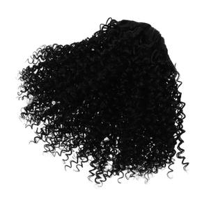 Curly Ponytail Extension for Women Long Wavy Human Hairpiece with Drawstring Natural Look Comfortable and Durable Effortless Glamour Color