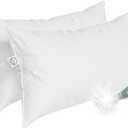 King Size Pillow Set of 2 - Soft Luxury Hotel Pillow for a Luxury Bed - 100% European Goose Down Pillow 800FP - Featherless Pillow for Sleeping