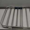 APEXCHASER Clothes Drying Rack, Stainless Steel Drying Rack Clothing with Height-Adjustable, Foldable Gullwings Laundry Drying Rack, Indoor Outdoor Use, No Assembly