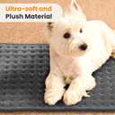 Electric Heating Pad for Back Pain Relief & Cramps - 6 Heat Settings,Auto Shut Off,Moist Heat Options,Portable Heated Pads for Neck/Shoulder Machine Washable Gift for Men Women,Grey,20"x24"