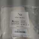 Front Door Curtain for Glass Window 40 Inch Length, Small Pre French Pinch Pleated Linen Sheer Short Curtains for Bedroom, 30x40 Long