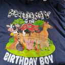 Daddy of The Birthday Boy Farm Animals Matching Farm Theme T-Shirt, XL